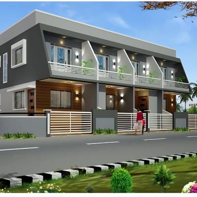 Vighnaharta row houses